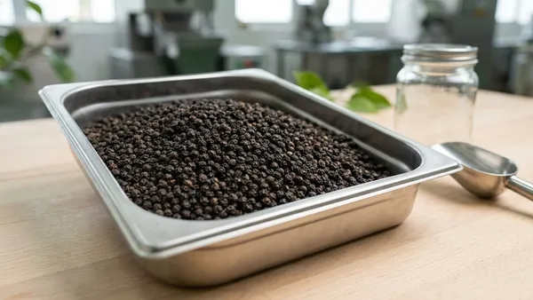Specifying black pepper grades for a Sri Lankan private-label spice line