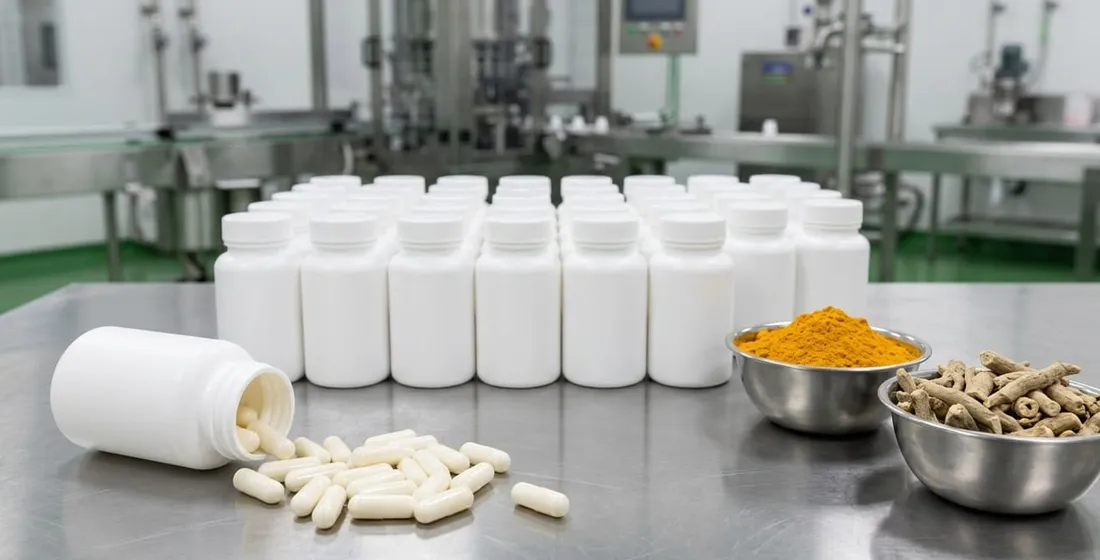 Capsule Contract Manufacturing in Sri Lanka: 180-Bottle MOQ