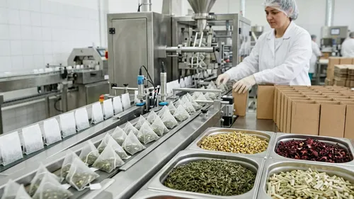 Co-packing imported organic teas into Sri Lankan retail tea bag SKUs