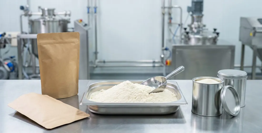 Coconut milk powder private label in Sri Lanka: pouch or tin cost