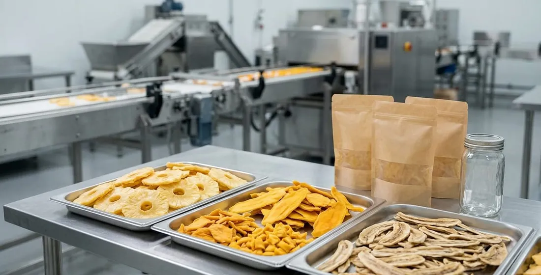 Contract Manufacturing Dehydrated Fruit Snack SKUs in Sri Lanka