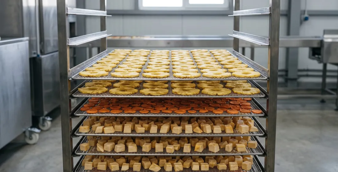 Dehydrated fruit and vegetable contract manufacturing: LKR maths