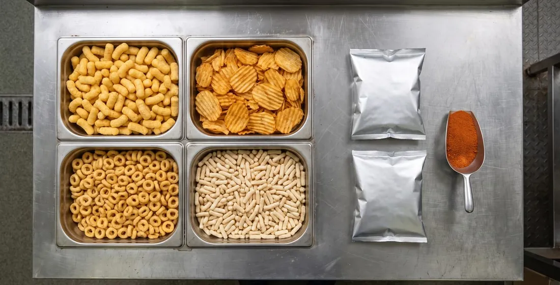 Costing a fried and seasoned snack production run in Sri Lanka