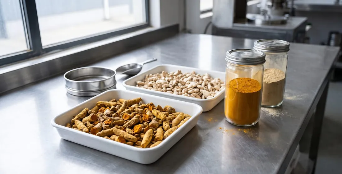 Sri Lankan Ginger and Turmeric: Specs for Export-Ready Blends