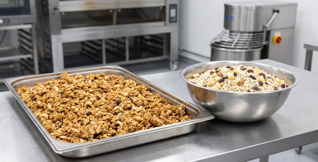 Granola and muesli contract manufacturing in Sri Lanka: MOQ and cost