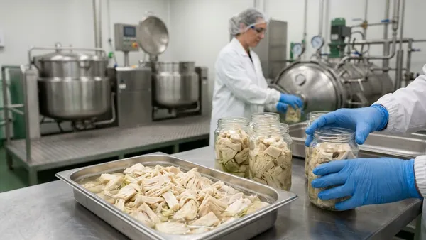 Jackfruit-in-brine contract manufacturing: retort or freezer