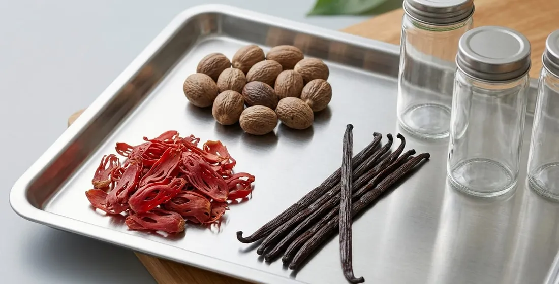 Specifying nutmeg, mace, and vanilla for a premium private-label spice line