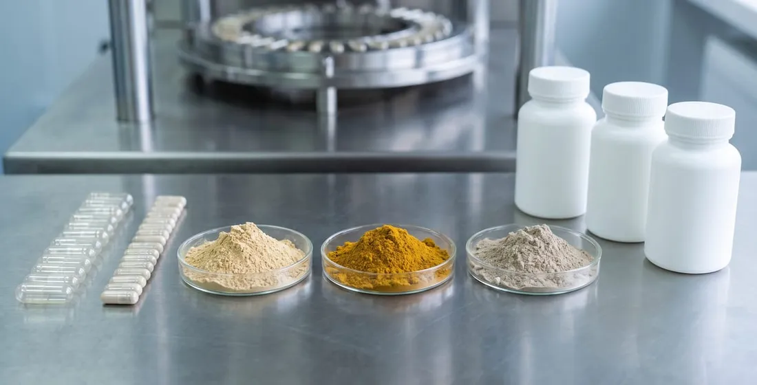 Powder to capsule: fill weight, cap size, and bottle count