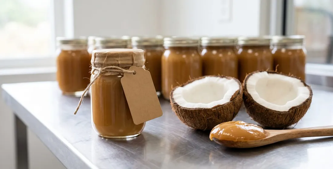 Private-Label Coconut Jam for a Hotel's Signature Gift Line