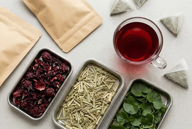 Herbal & wellness teas private-label range from Silk Foods Ceylon
