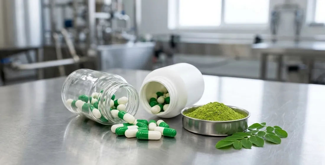 Private-label moringa capsules for the Sri Lankan wellness shelf