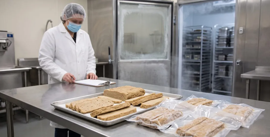 Frozen Plant-Based Seitan SKU R&D: Formulation and Cold Chain