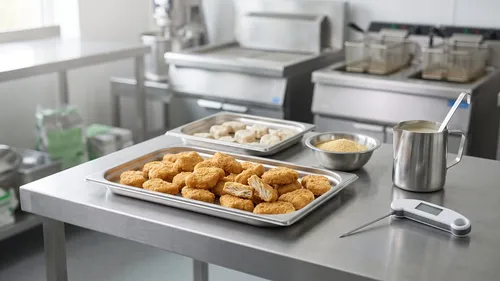 Vegan Nugget R&D: Coating Adhesion, Fry Time and a 30,000-a-Day Line