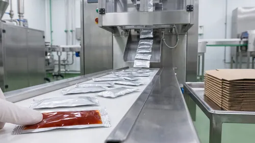 Single-Serve Condiment Sachets for Restaurant Table Service