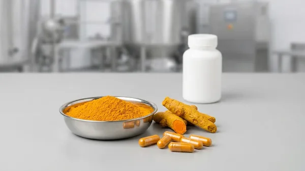 Specifying turmeric curcuminoid content for a private-label capsule