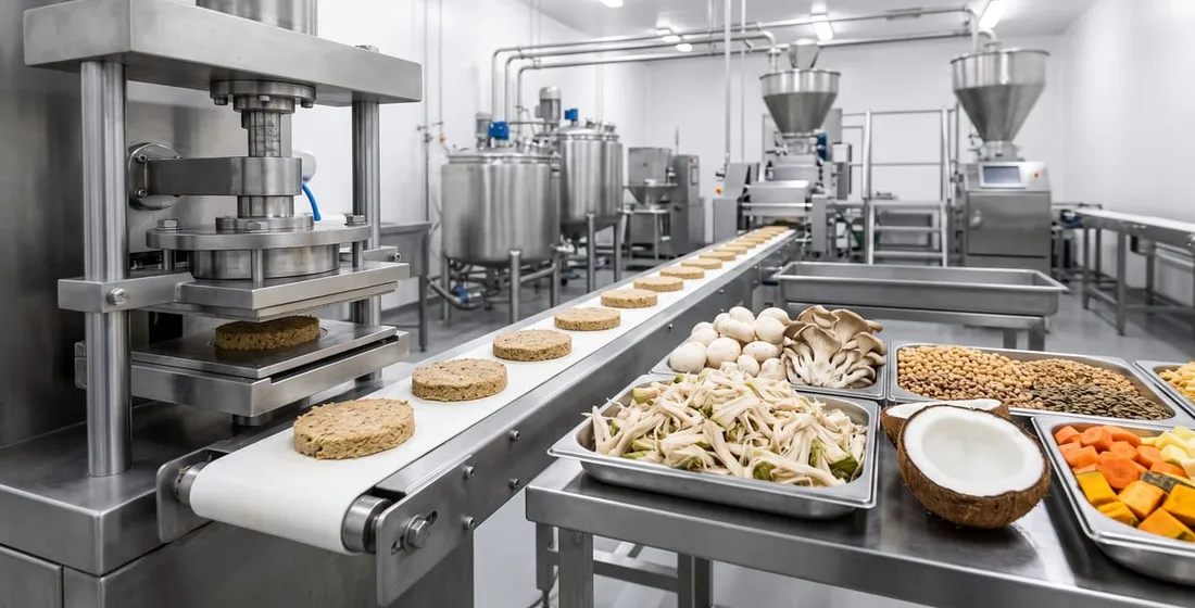 Contract Manufacturing a Vegan Burger Patty With Local Sourcing