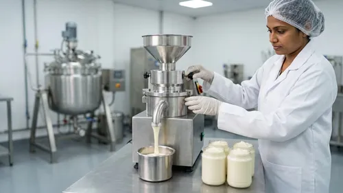 Vegan cheese spread R&D: the colloid mill and iteration count