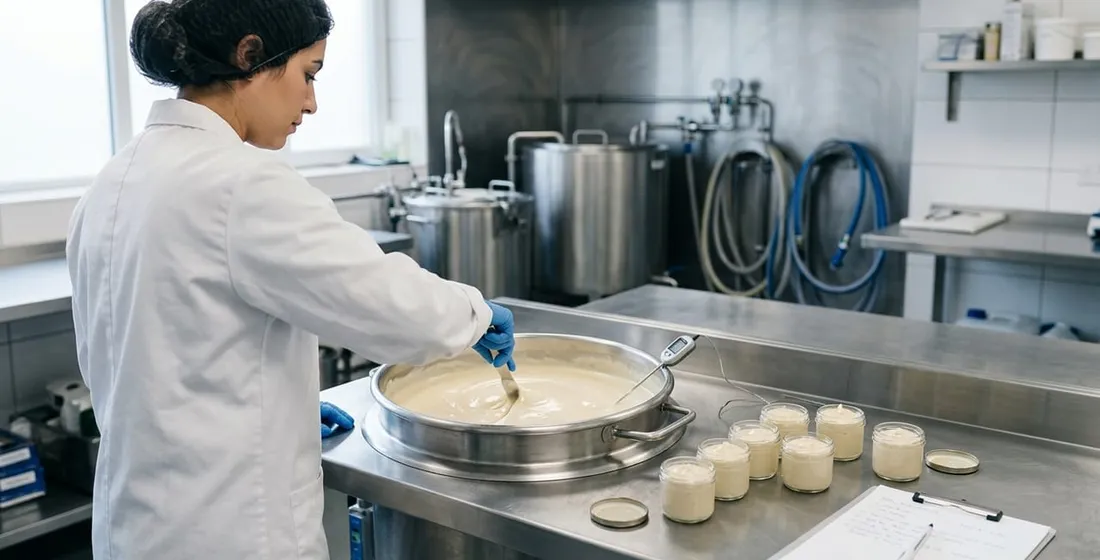 Vegan cheese spread R&D in Sri Lanka: the retort iteration cycle