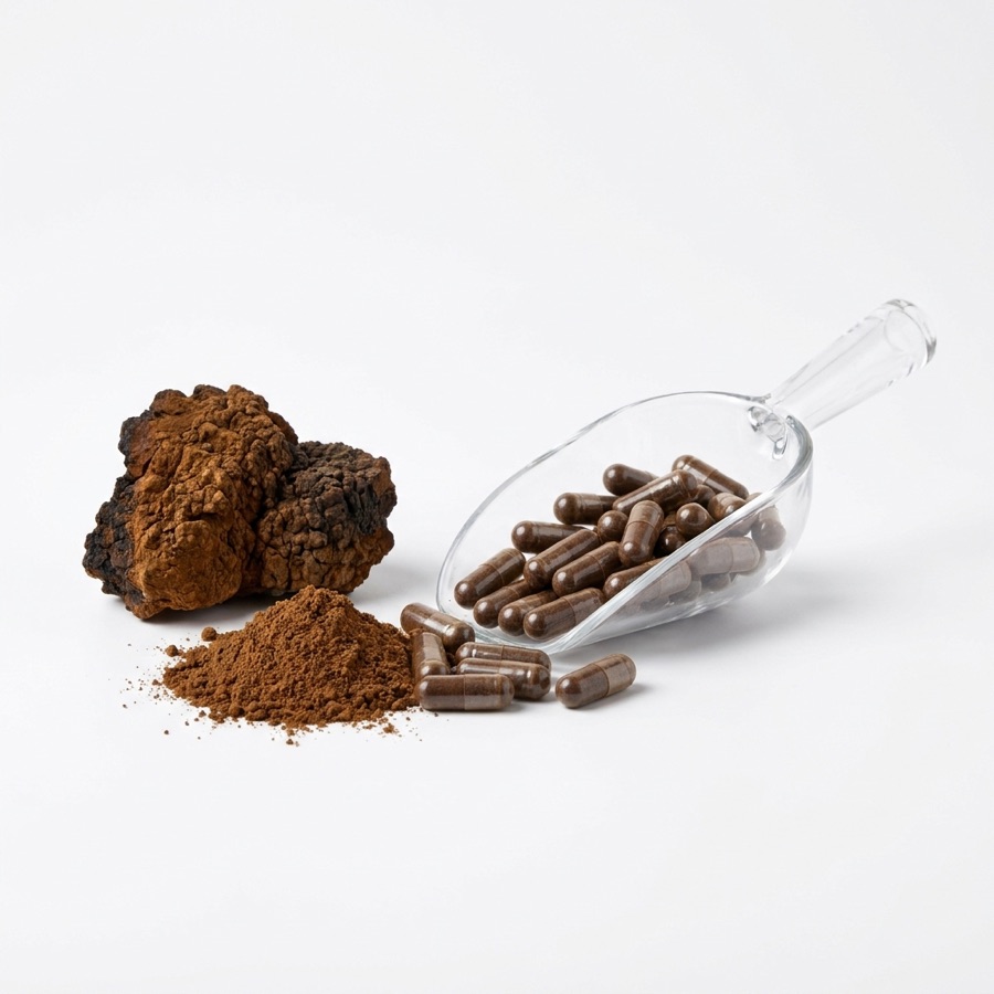 Chaga Mushroom Extract Capsules