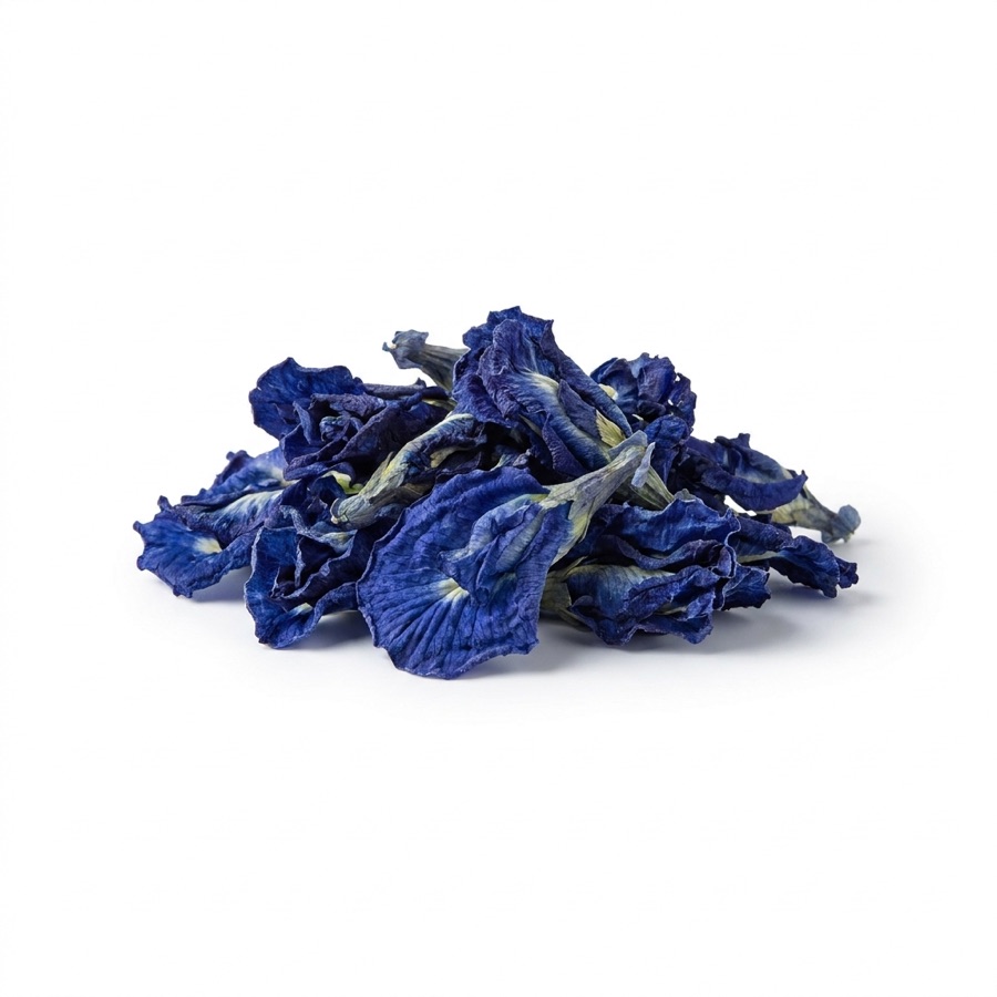 Blue Pea Flowers Whole Dried
